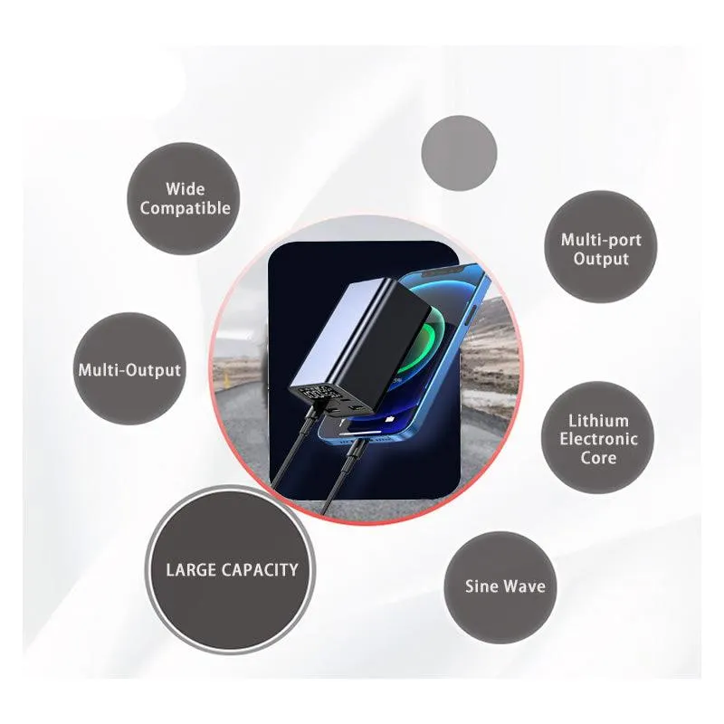 100W Pd Super Fast Charging Portable Power Bank -30000Mah Q-Cd1013