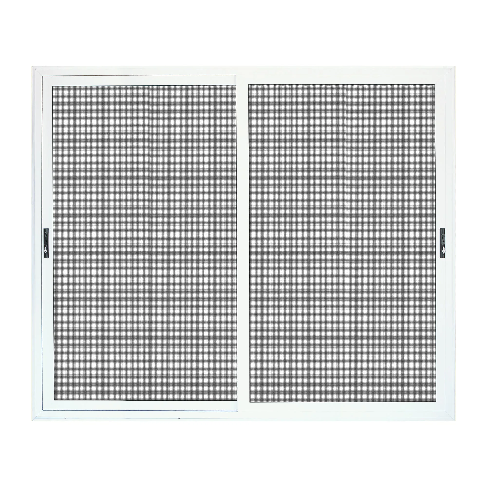 2-Panel Ultimate Security Sliding Patio Screen Door