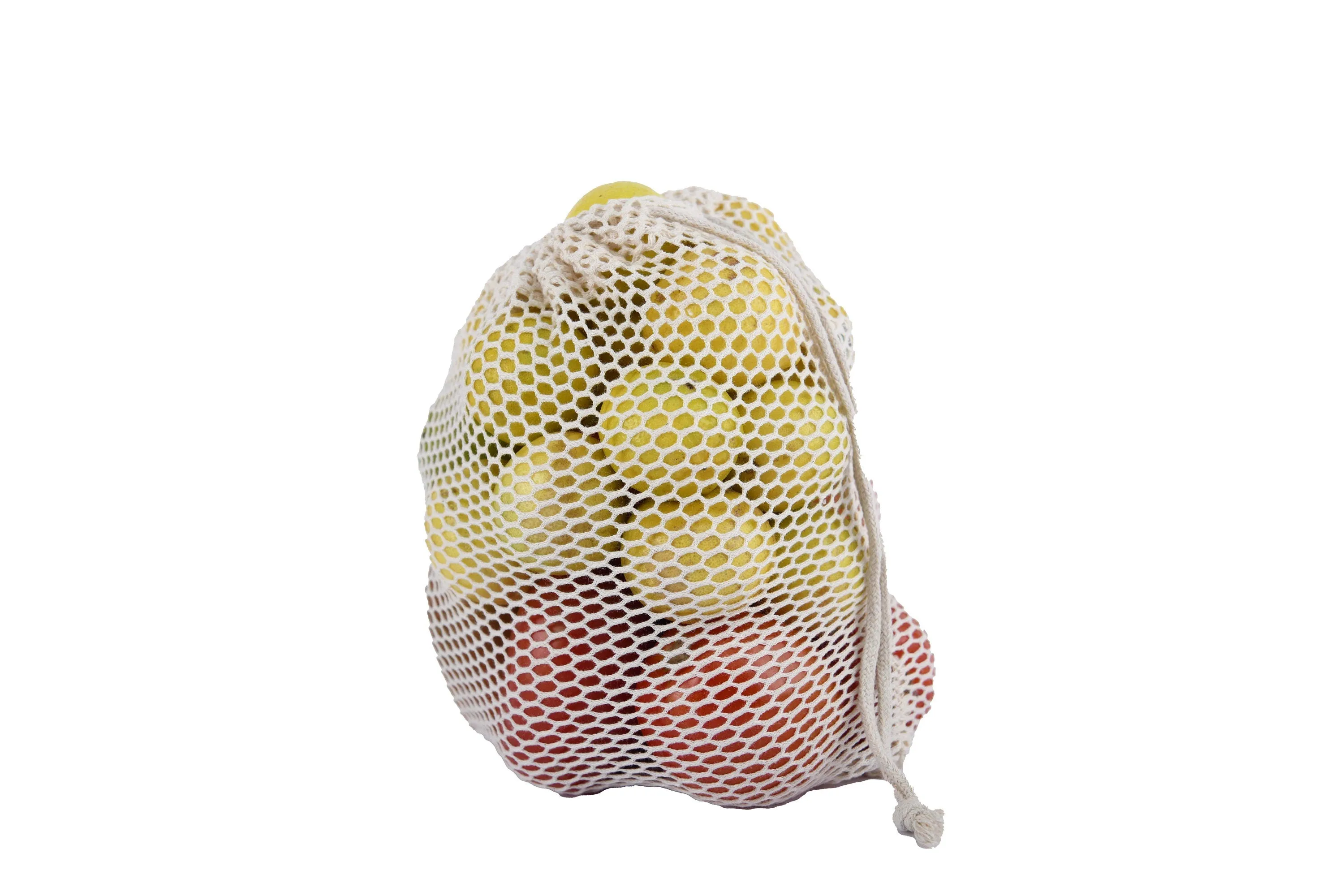 2x3 inches Organic Cotton Mesh Bags TT