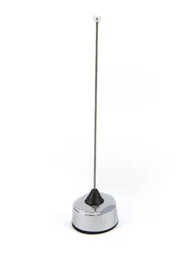 450-470 Unity Gain 1/4 Wave Chrome Pre-tuned Antenna for NMO