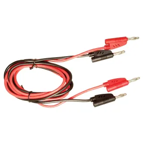 48" Stacking Banana Plug Test Leads ESI146-P