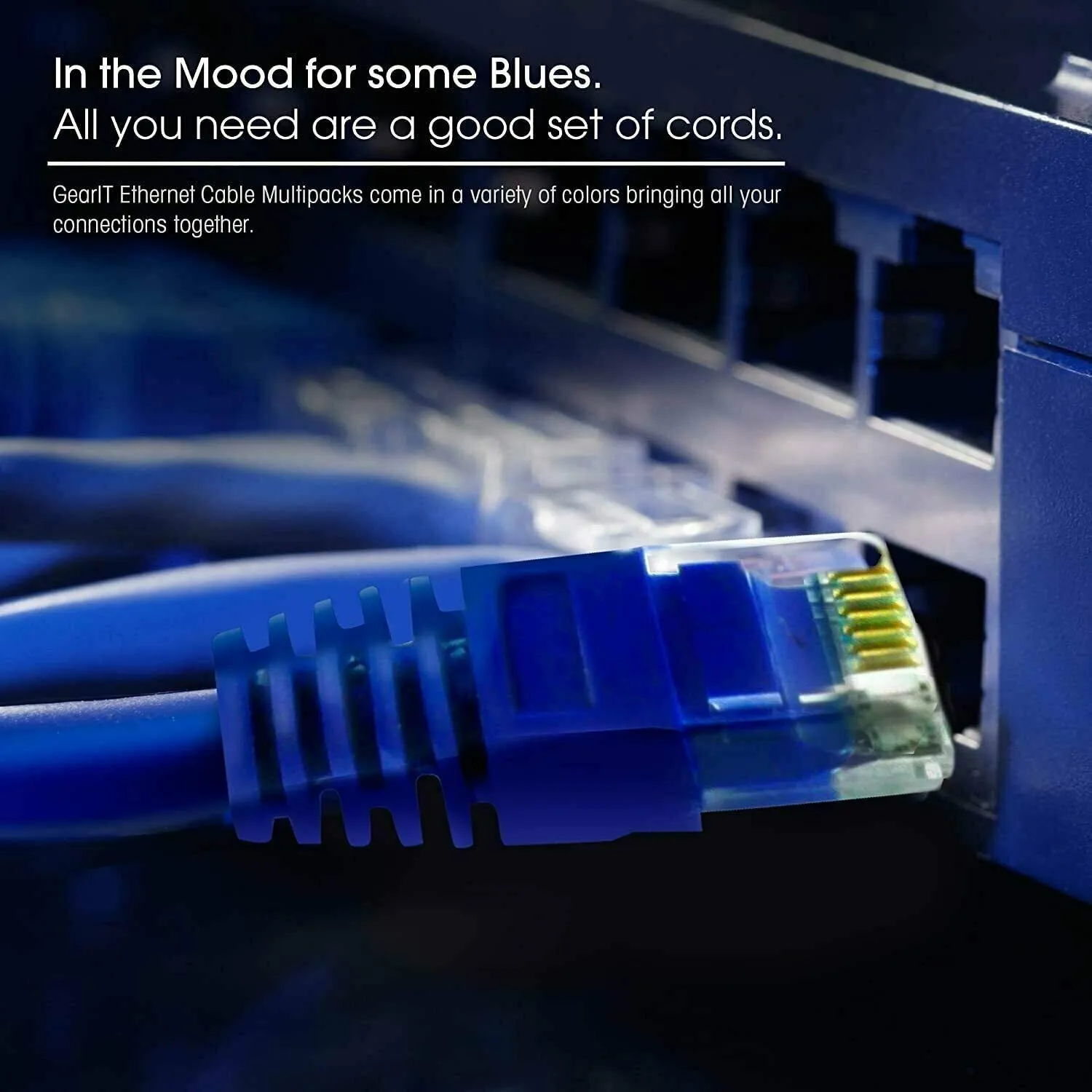 5 CORE 6 Pack Cat6 Ethernet Cable, Internet Network LAN Patch Cords,