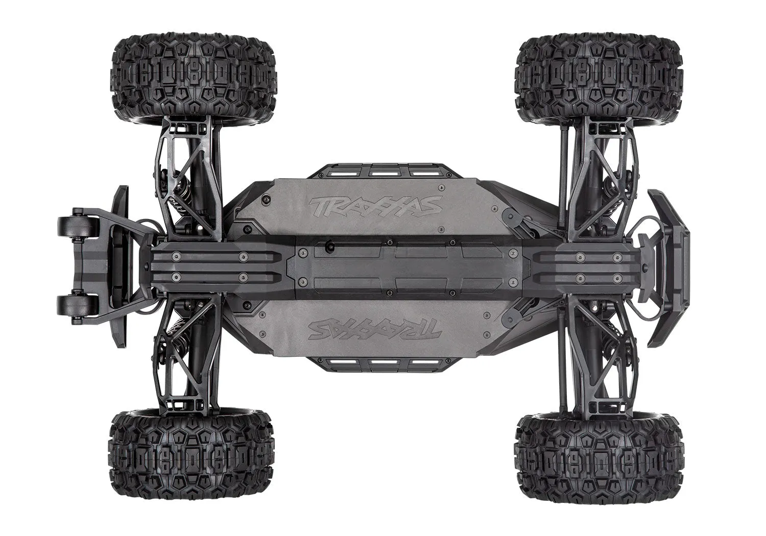 89086-4-RED 1/10 Scale Maxx with WideMaxx Monster truck