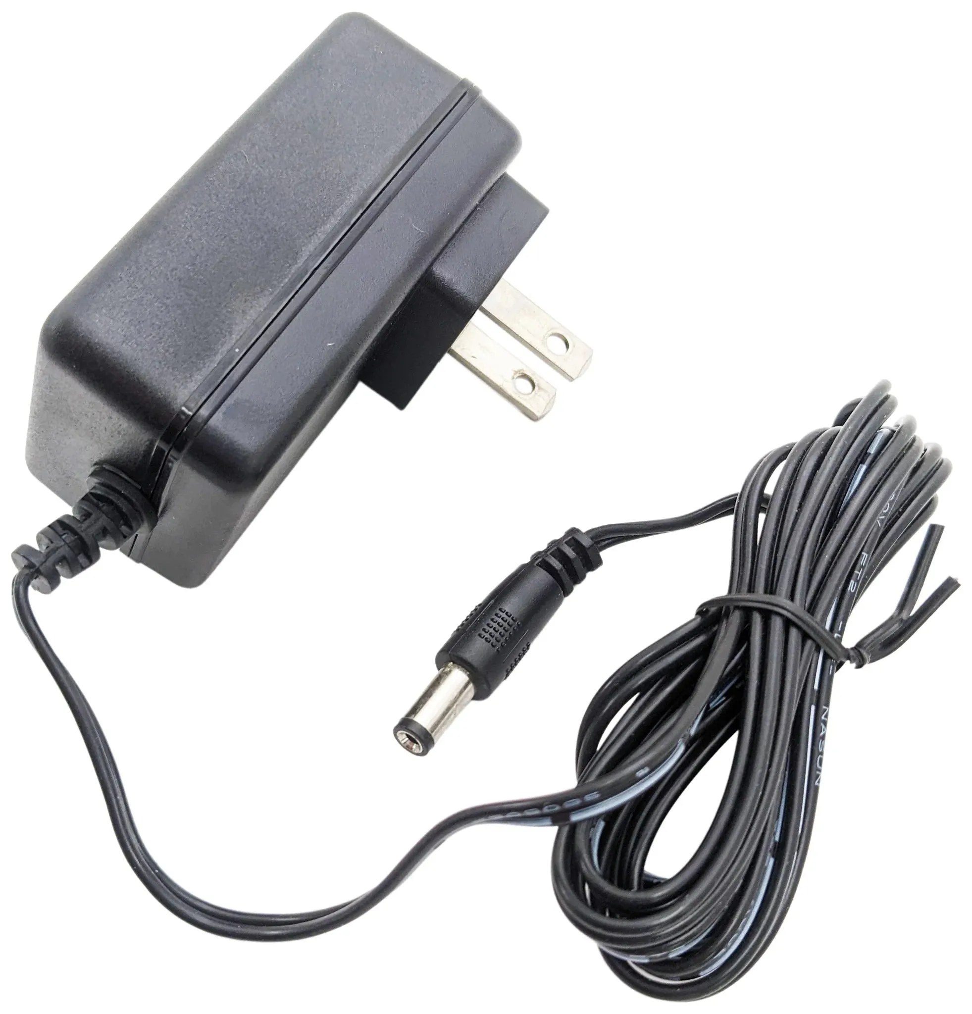 AC Power Adapter 12V 2A, 5.5mm OD x 2.1mm ID Barrel Plug, Center Positive