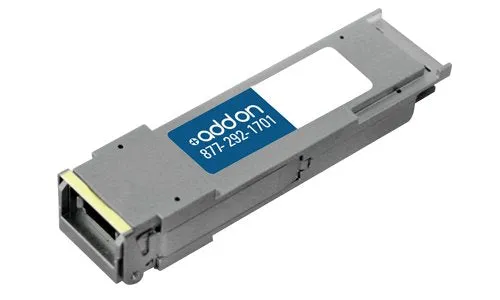 AddOn Juniper Networks QFX-QSFP-40G-SR4 Compatible TAA Compliant 40GBase-SR4 QSFP  Transceiver (MMF, 850nm, 150m, MPO, DOM)