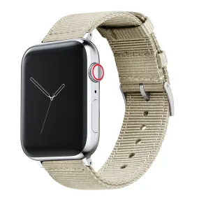 Apple Watch Two Piece NATO® Style Khaki Tan Watch Band