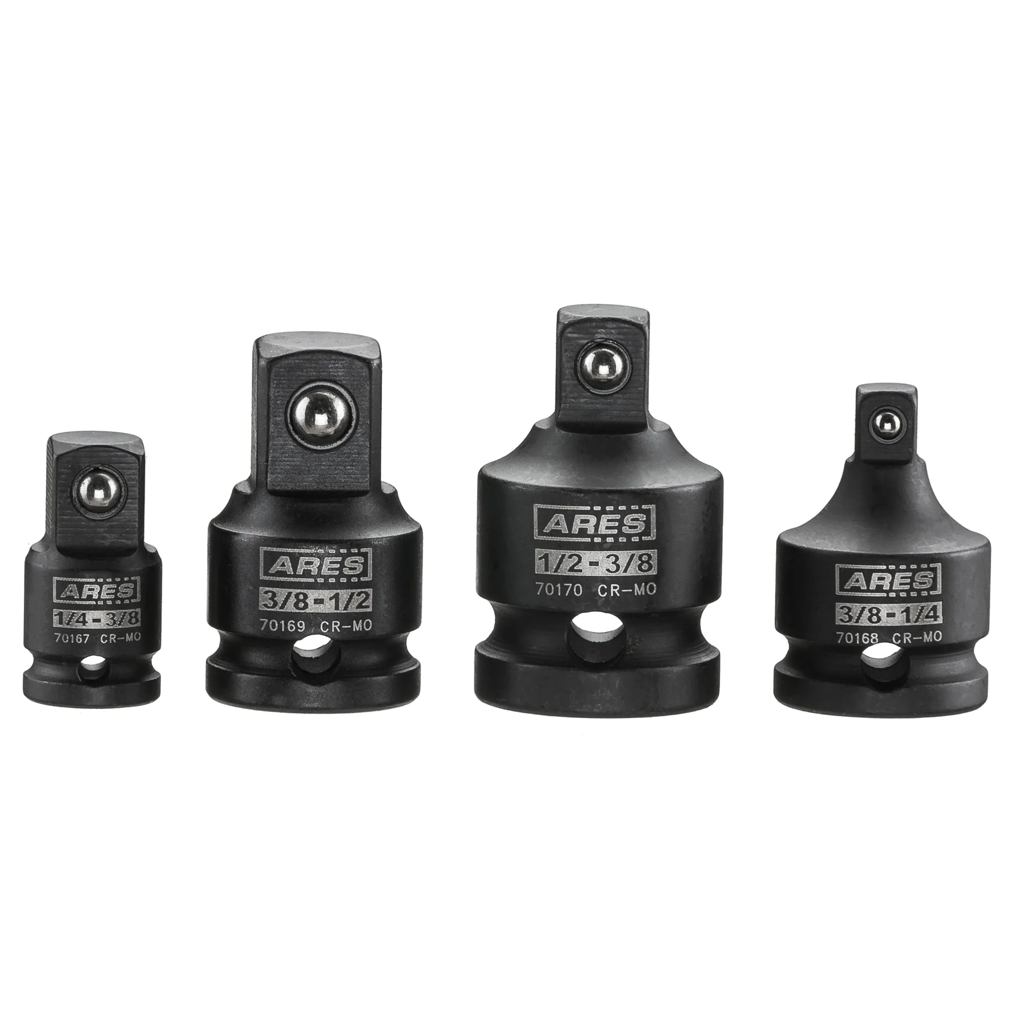 ARES 28000 - Impact 3-Inch Extension and Socket Adapter Set