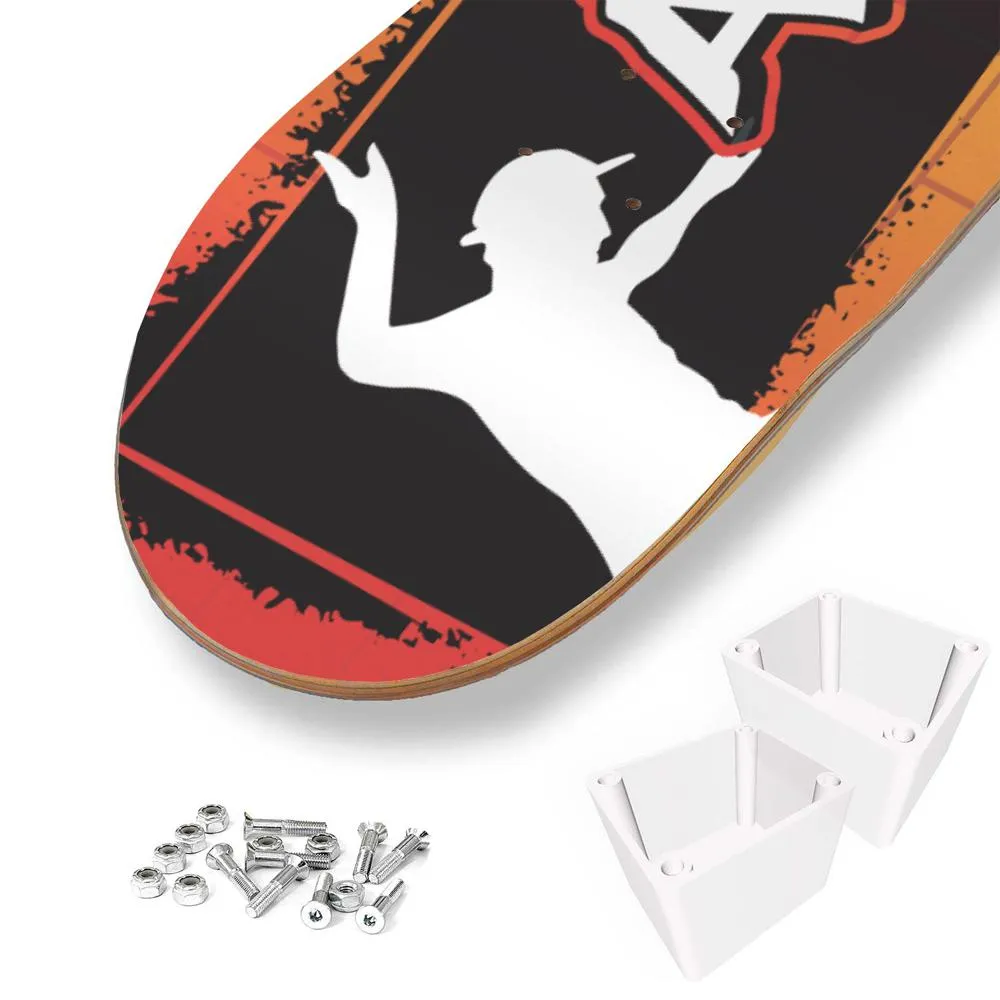 Ask Me About Skateboarding - Skateboard Wall Art
