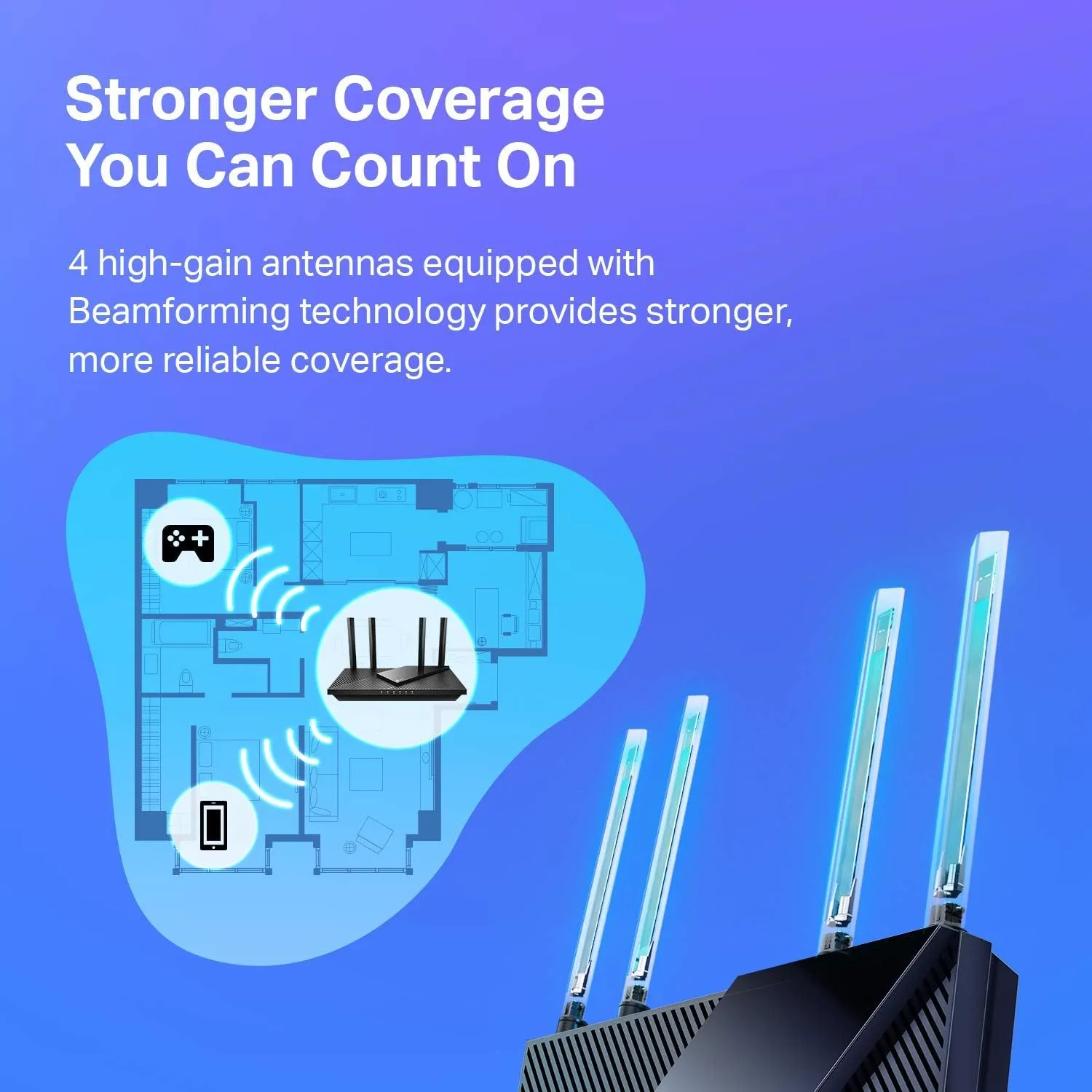 AX1800 WiFi Router (Archer AX21) – Dual Band Wireless Internet Router