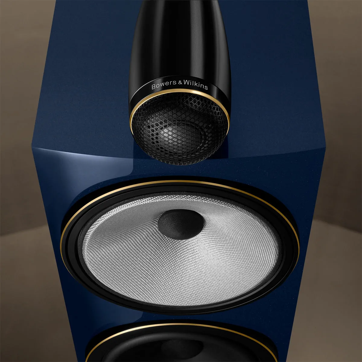 Bowers & Wilkins 702 S3 Signature 3-Way Floorstanding Speaker - Each (Midnight Blue Metallic)
