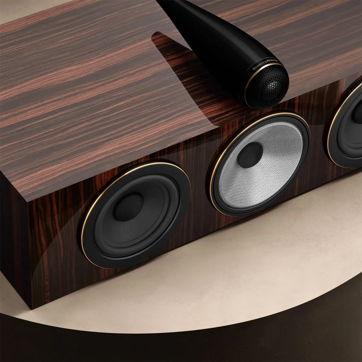 Bowers & Wilkins HTM71 S3 Signature 3-Way Center Channel Speaker (Datuk Gloss)