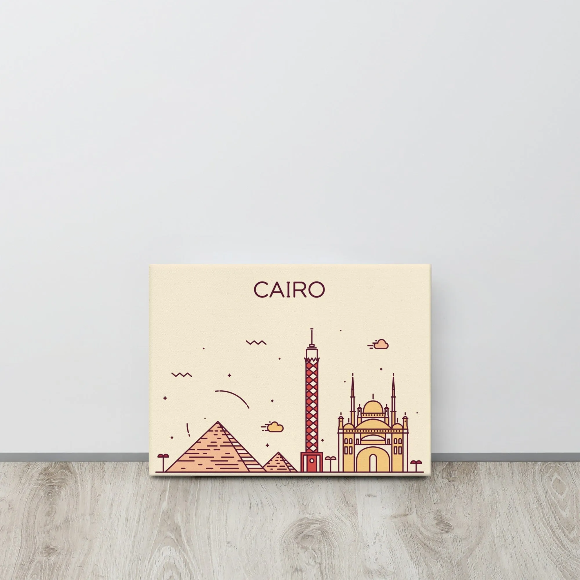 Cairo Location Cityscape Canvas