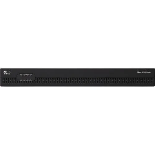 Cisco ISR 4321 Family Integrated Services Router, 2 Ports, 4 Slots, Gigabit Ethernet -  ISR4321/K9-RF (Certified Refurbished)