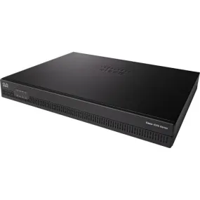 Cisco ISR 4321 Family Integrated Services Router, 2 Ports, 4 Slots, Gigabit Ethernet -  ISR4321/K9-RF (Certified Refurbished)
