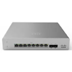 Cisco Meraki MS120-8FP-HW 8-Port Cloud-Managed PoE  Network Switch