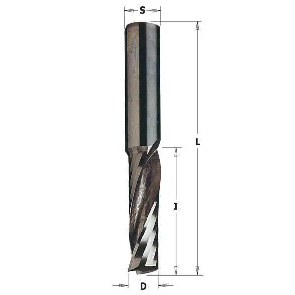 CMT Orange Tools 198.008.11 SOLID CARBIDE UPCUT SPIRAL BIT 1/4’’