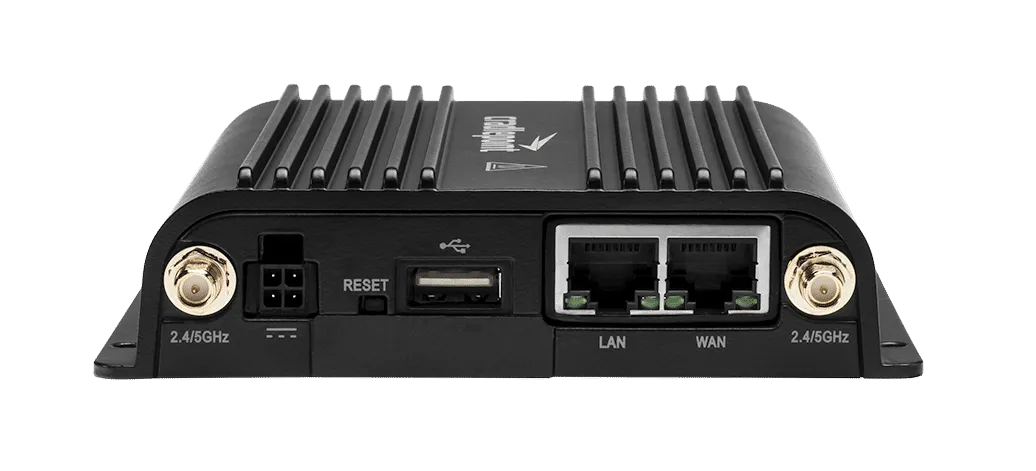 Cradlepoint IBR900 5-yr NetCloud Mobile Essentials Plan and IBR900 router with WiFi (600Mbps modem), no AC power supply or antennas MA5-0900600M-NNA