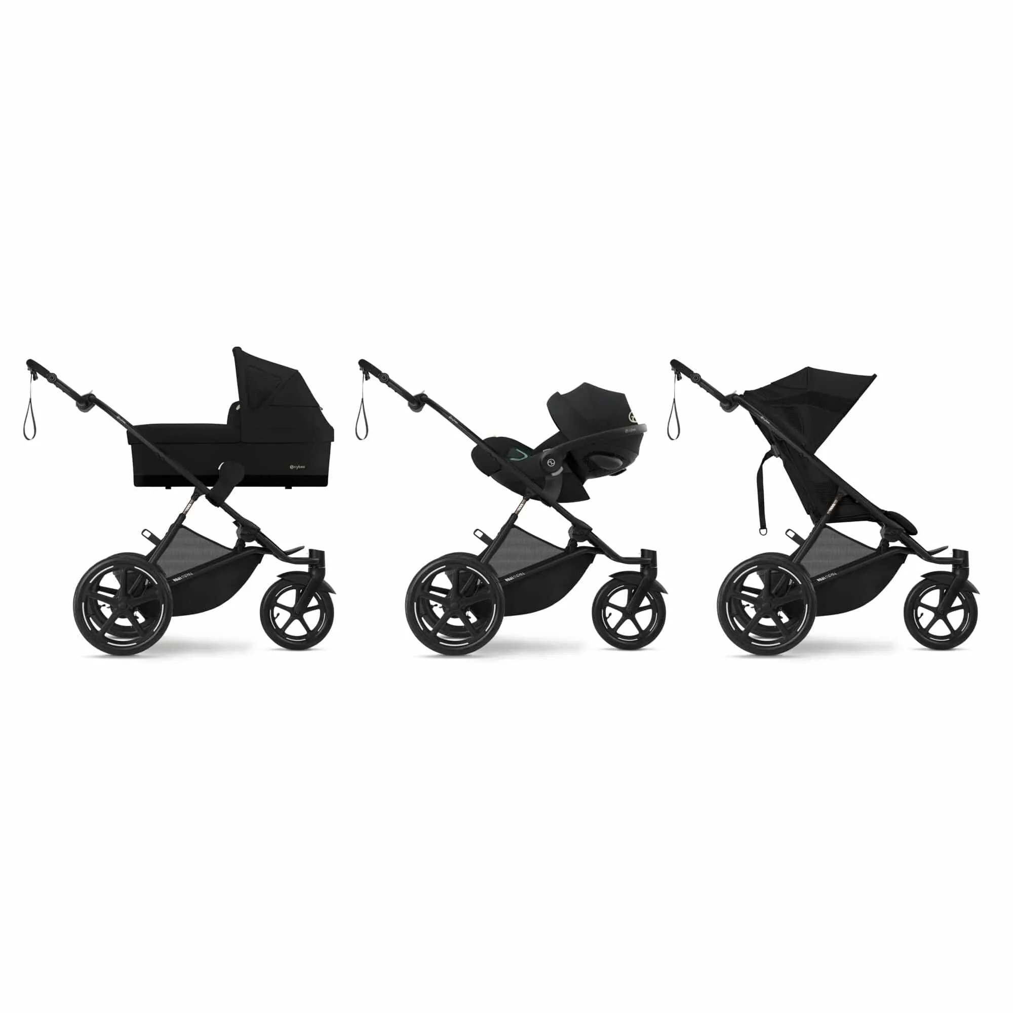 Cybex Avi Spin Comfort Bundle in Moon Black