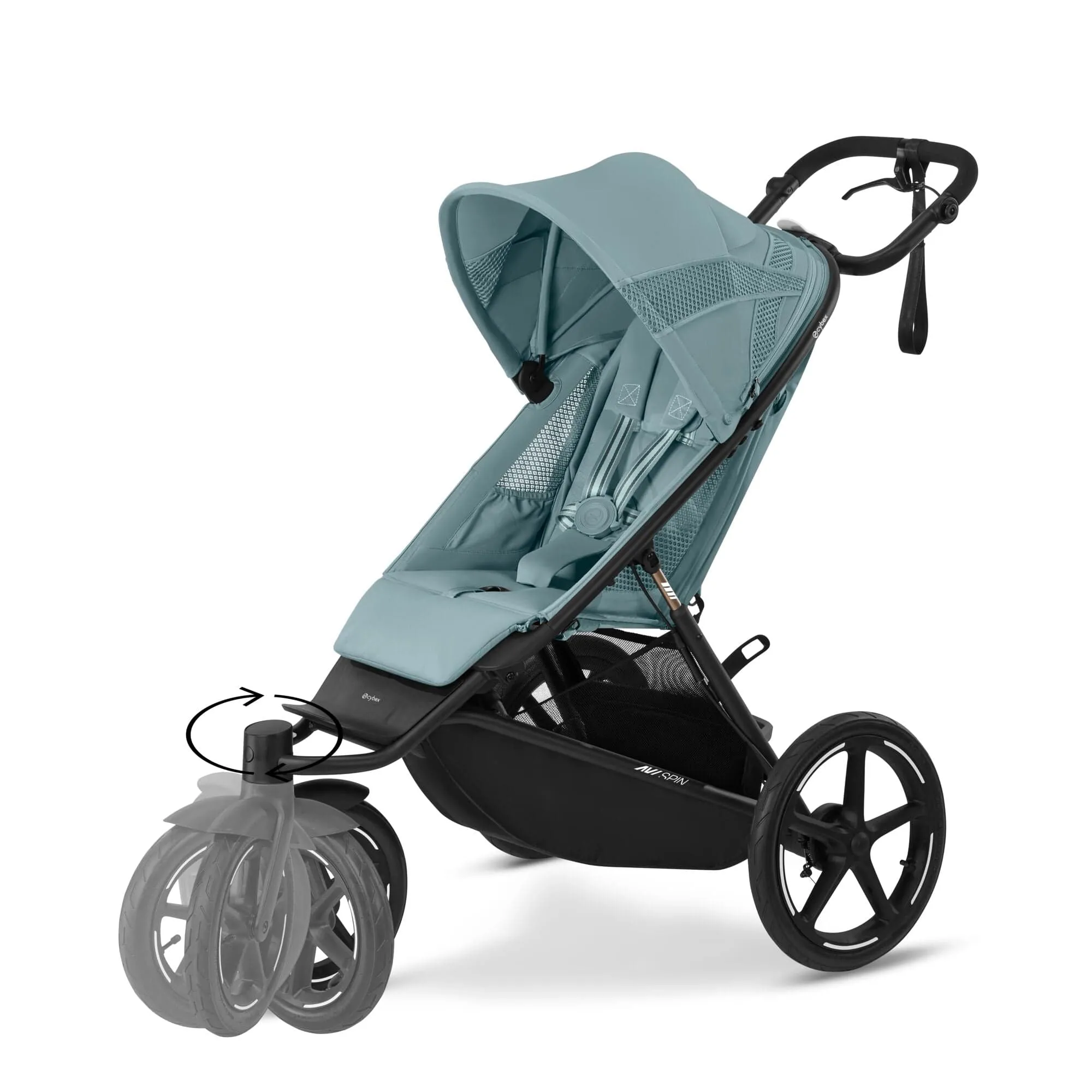 Cybex Avi Spin Essential Bundle in Stormy Blue
