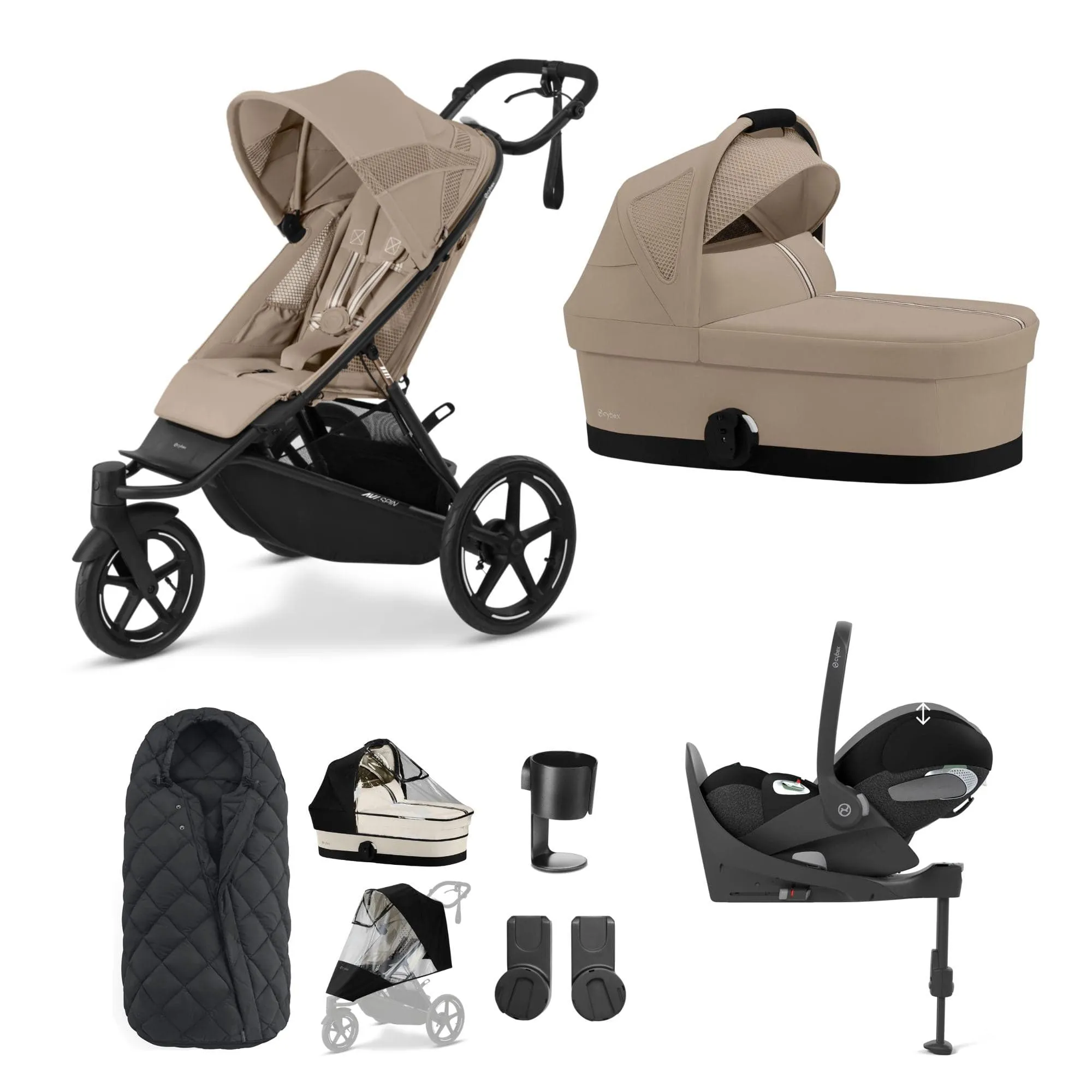 Cybex Avi Spin Luxury Kit - Almond Beige