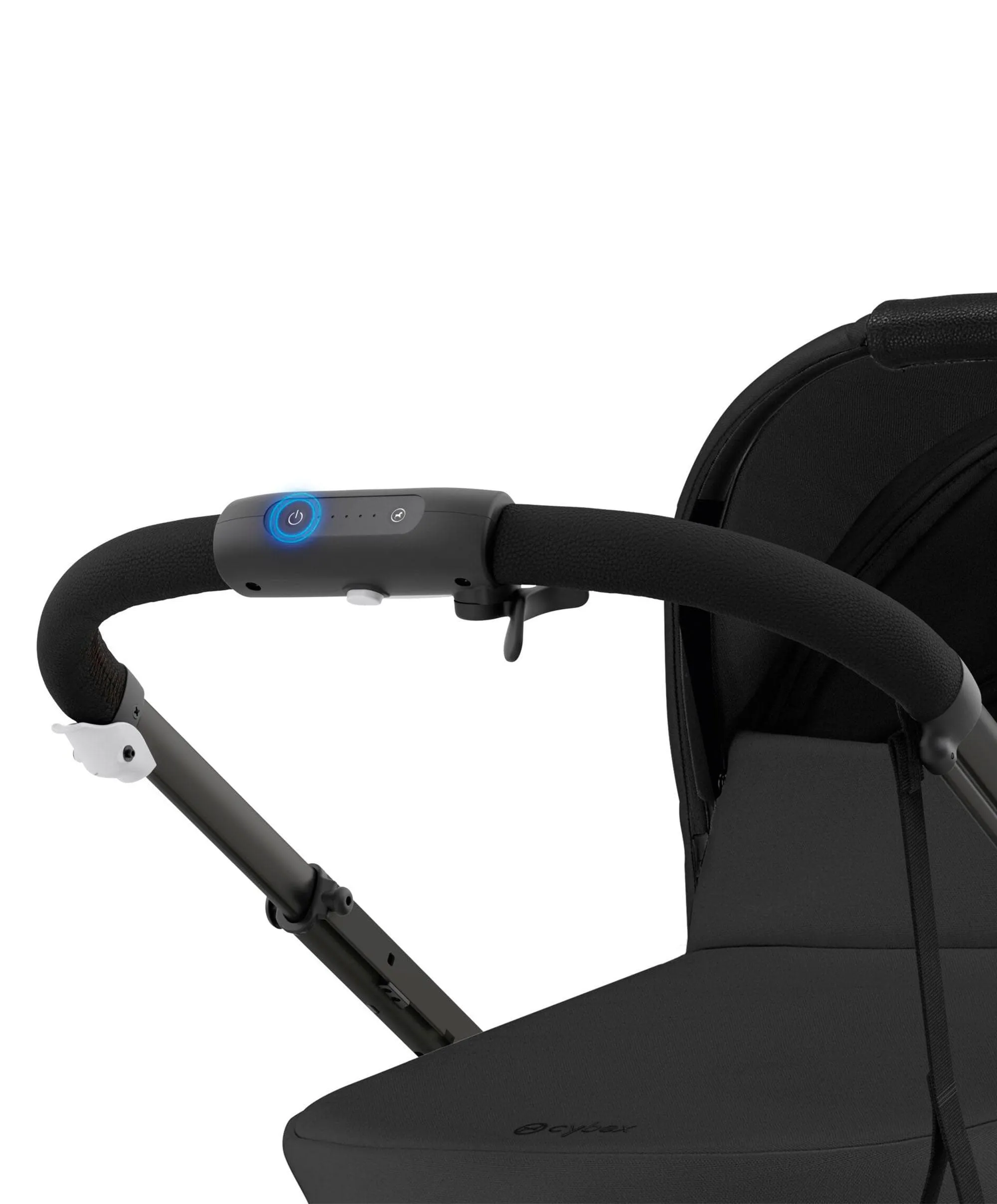 Cybex e-Gazelle S Electric Single to Double Pushchair - Black