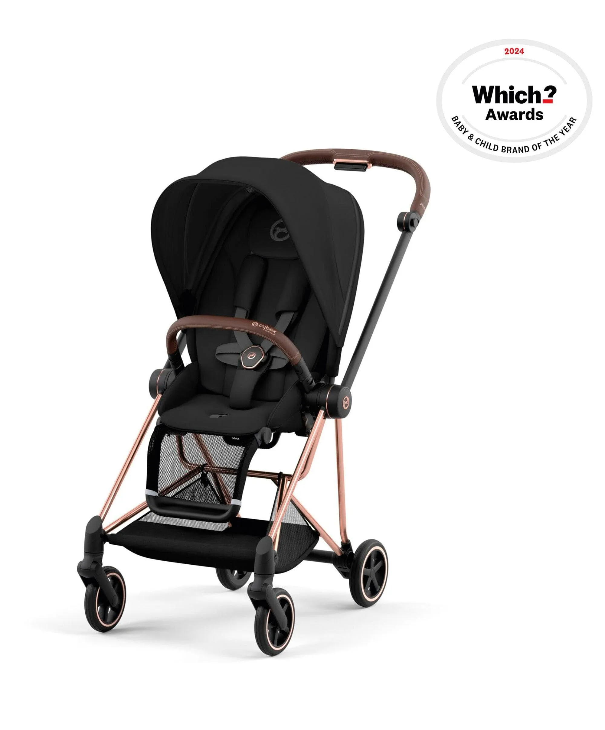 Cybex Mios Pushchair - Rose Gold / Sepia Black