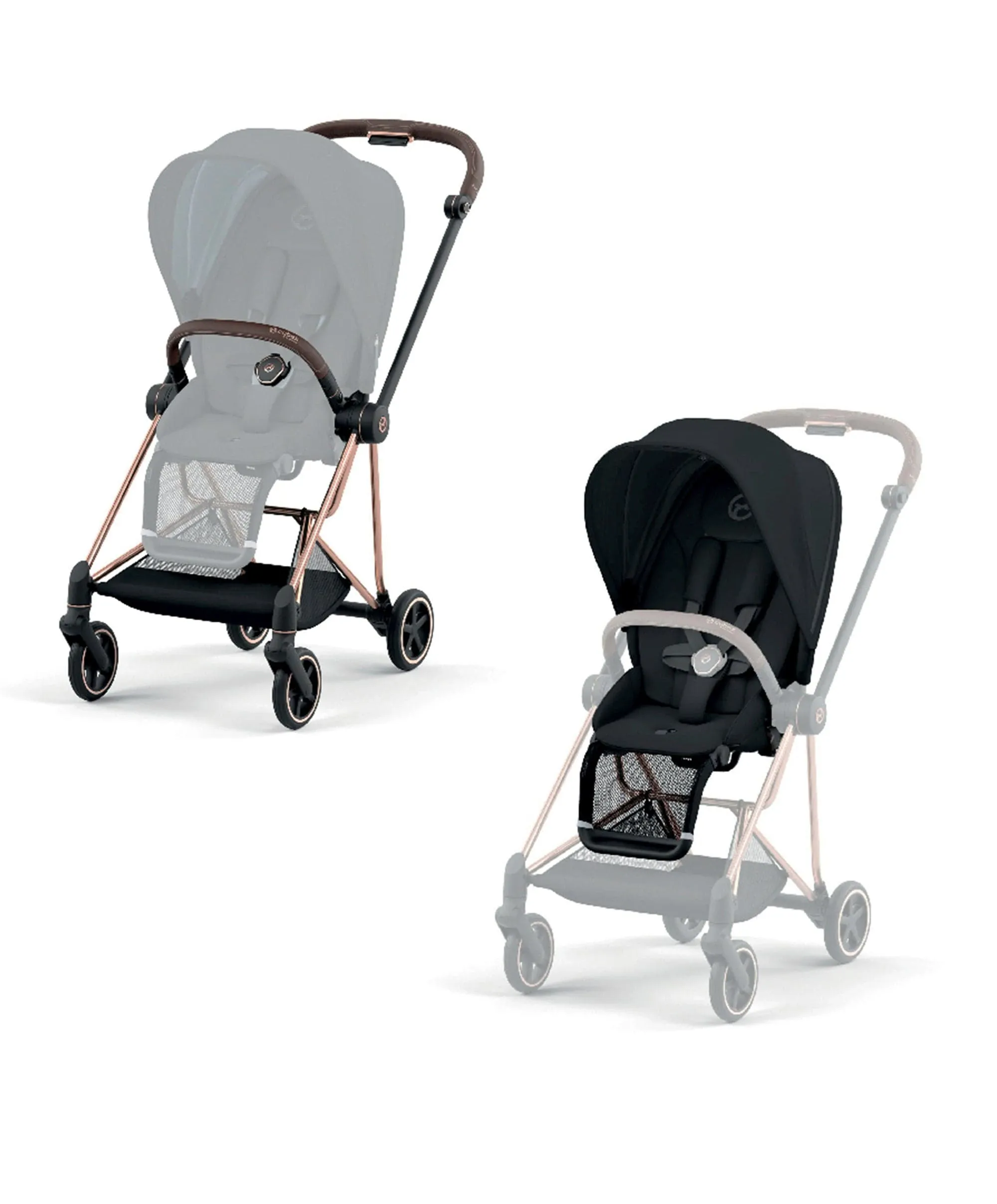 Cybex Mios Pushchair - Rose Gold / Sepia Black