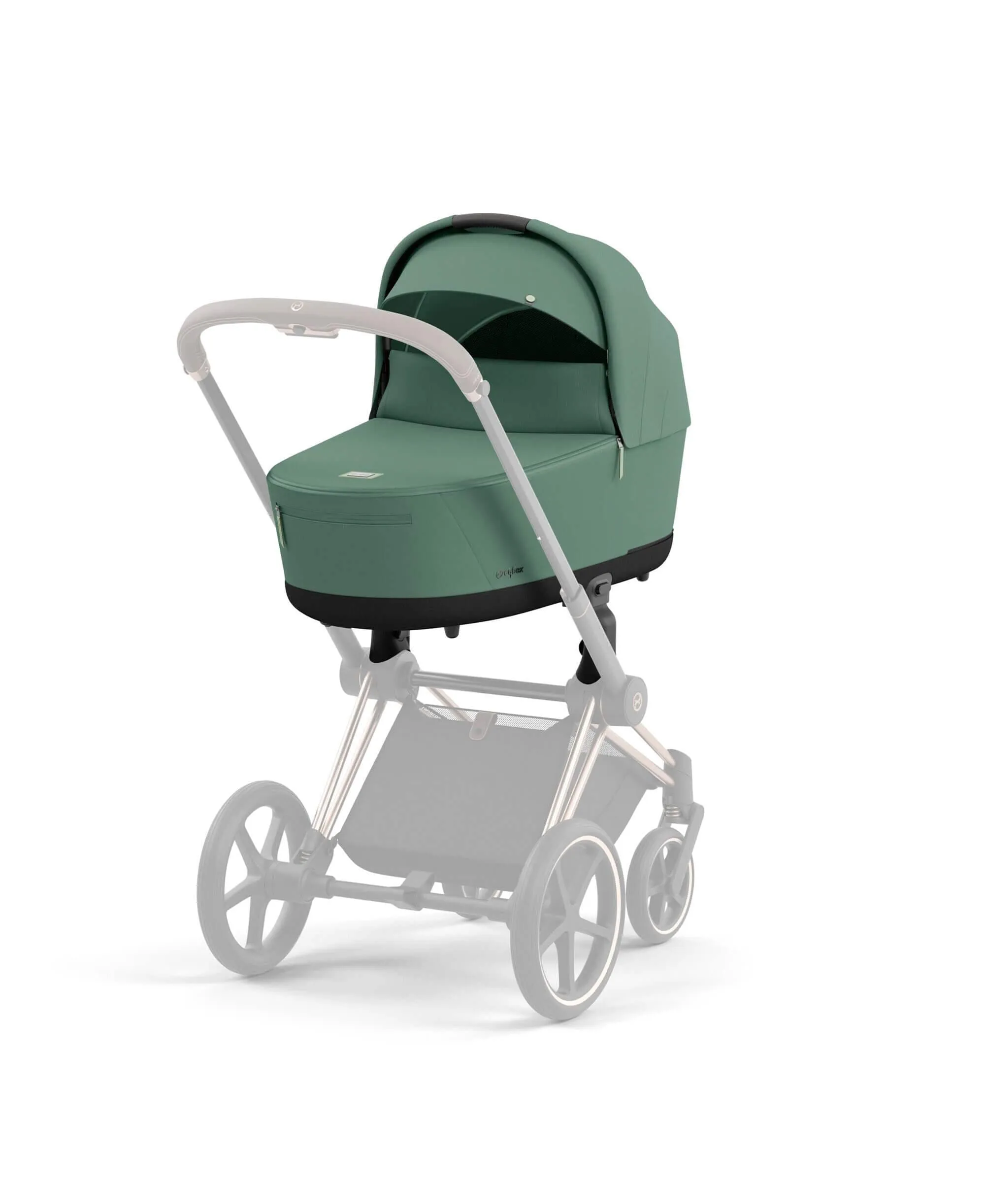 Cybex Priam 3 Piece Pushchair Bundle - Leaf Green/Matt Black