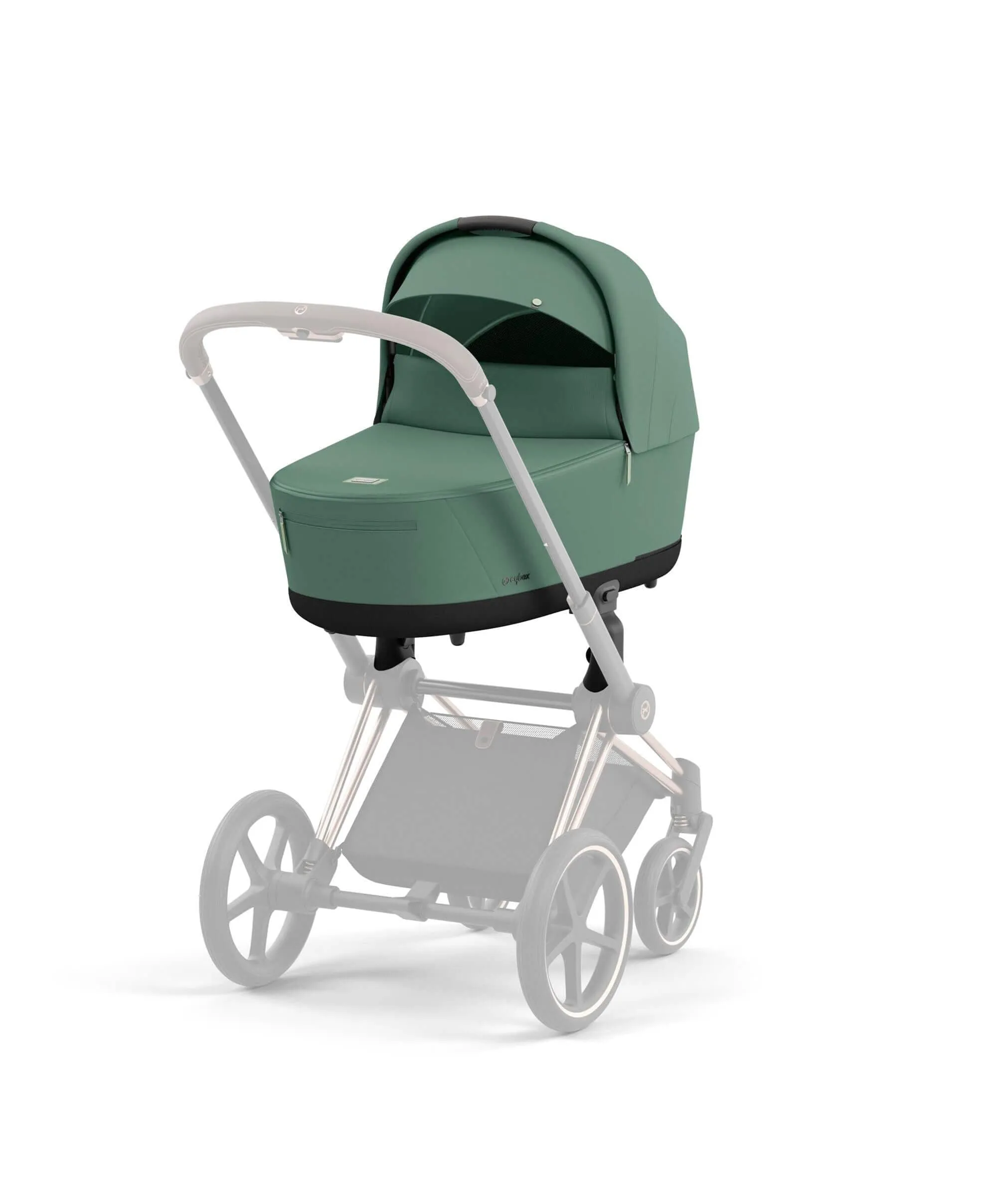 Cybex Priam 3 Piece Pushchair Bundle - Leaf Green/Matt Black