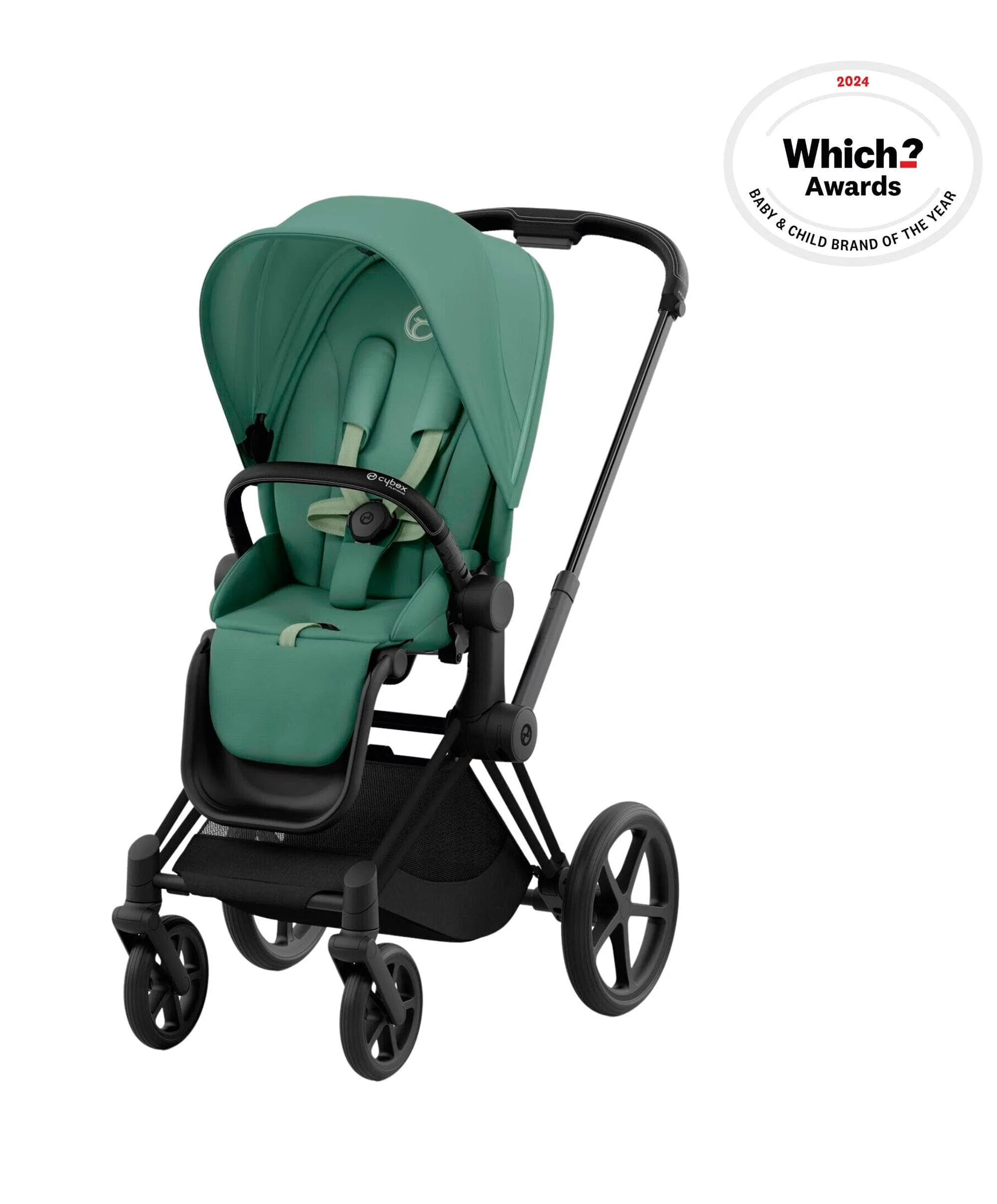 Cybex Priam Pushchair - Leaf Green/Matt Black