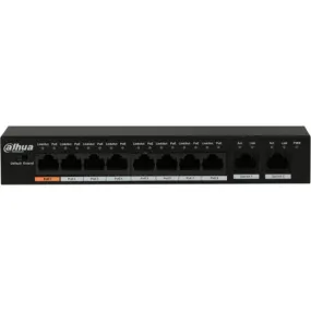 Dahua Technology DH-PFS3010-8ET-96 10-Port Fast Ethernet PoE  Switch