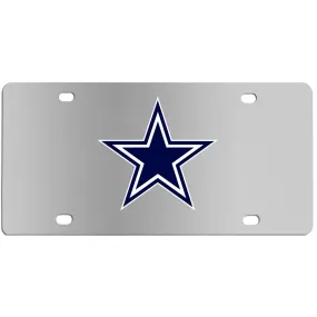 Dallas Cowboys Steel License Plate Wall Plaque