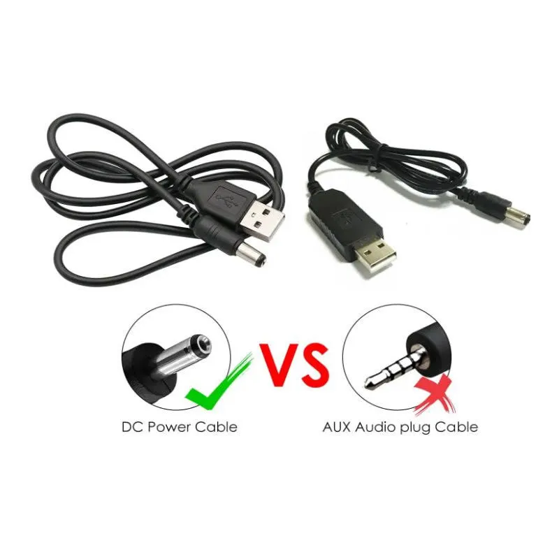 Dc 5V To Dc 12V 100Cm Power Supply Router Adapter Boost Cable