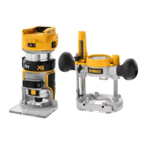 Dewalt DCW604N-XJ 18V 8mm (1/4") XR Cordless Brushless Router (Skin Only)