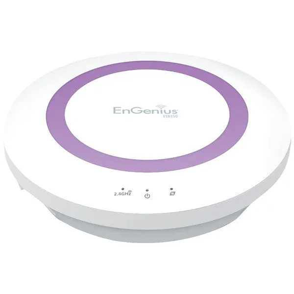 ENGENIUS ESR350 Wireless N300 Xtra Range(TM) Router with Gigabit, USB & EnShare(TM)