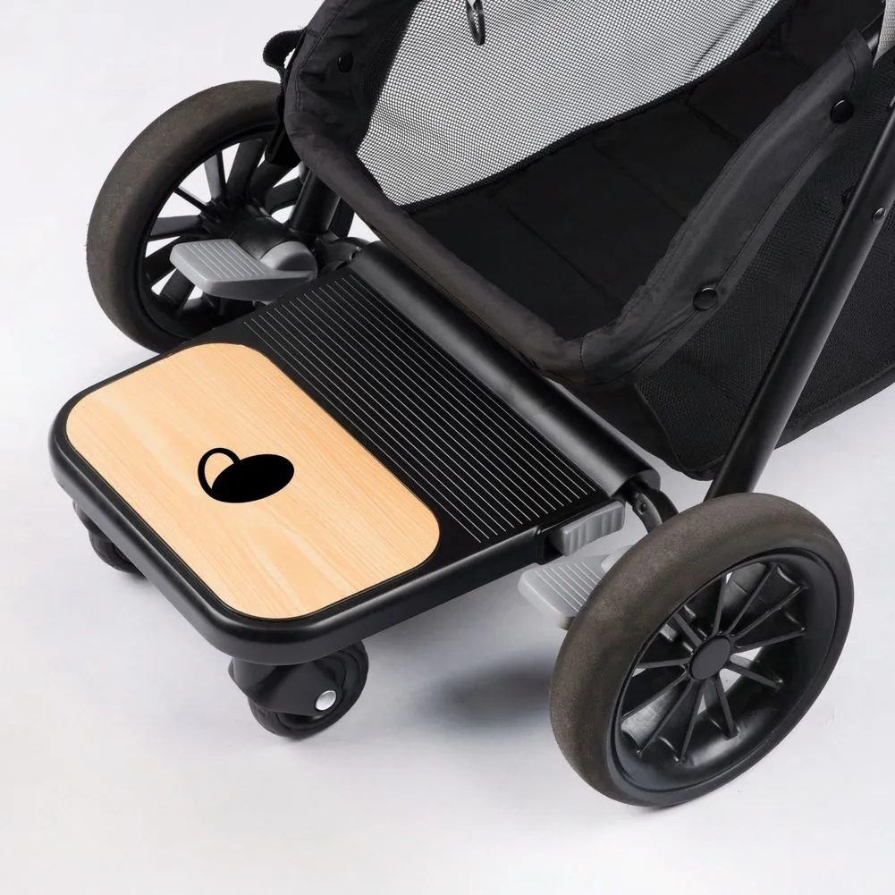 Evenflo Sibby Travel System with LiteMax Infant Car Seat & Rider Board -  Charcoal Black