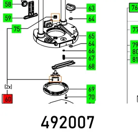 Festool, Clasp Of 1400 Ebq, FES492007