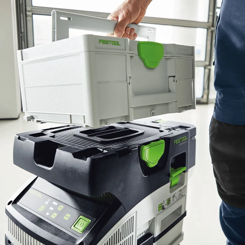 Festool Cordless 15 Litre Cleantec HEPA Dust Extractor CTC MIDI I HEPA-Basic 577069