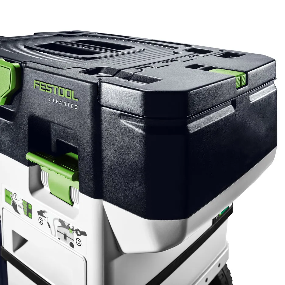 Festool Cordless 15 Litre Cleantec HEPA Dust Extractor CTC MIDI I HEPA-Basic 577069