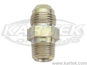 Fragola AN -8 Male To 1/4" NPT National Pipe Taper Thread Steel Straight Adapter Fittings