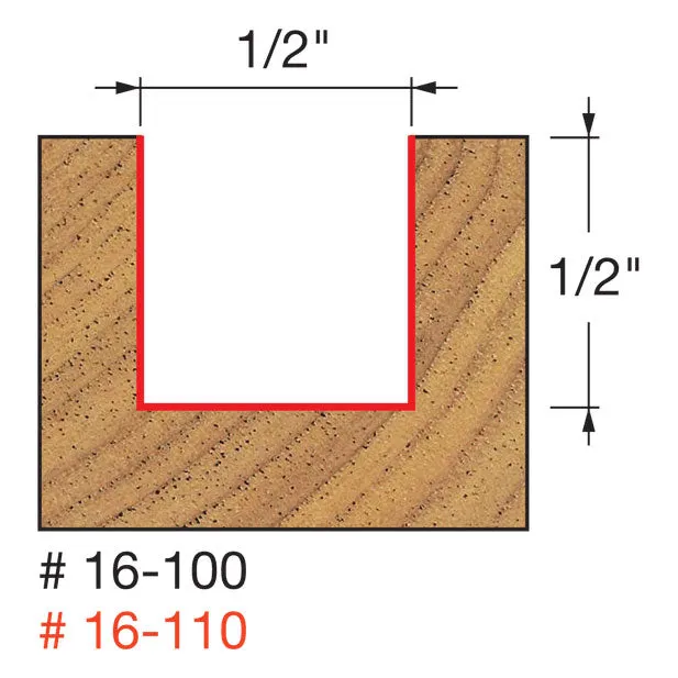 Freud 16-100 1/2" (Dia.) Mortising Bit