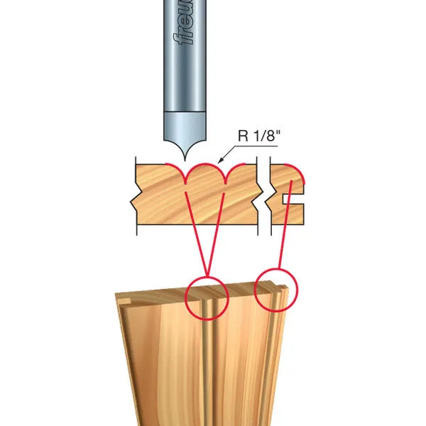 Freud 20-174 1-1/8" (Dia.) Lettering Bit