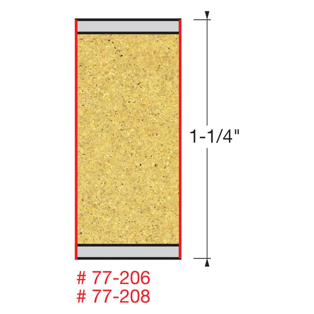 Freud 77-208 1/2" (Dia.) Double Compression Bit