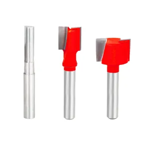 Freud 89-660 3 Piece Undersized Plywood Bit Set (1/4" Shank)