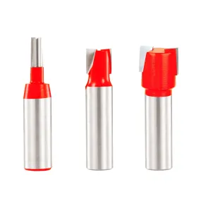 Freud 89-670 3 Piece Undersized Plywood Bit Set (1/2" Shank)
