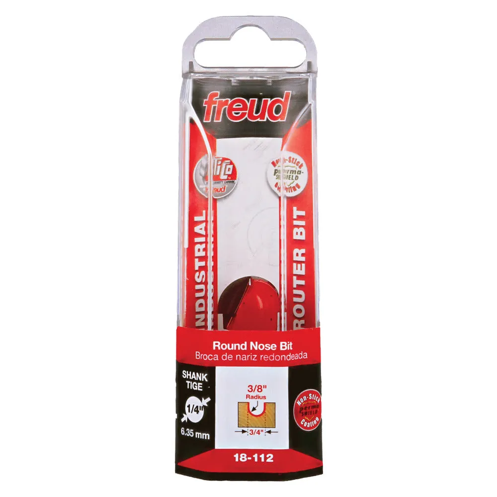 Freud Round Nose Bit 1/4" Shank x 3/8" Radius