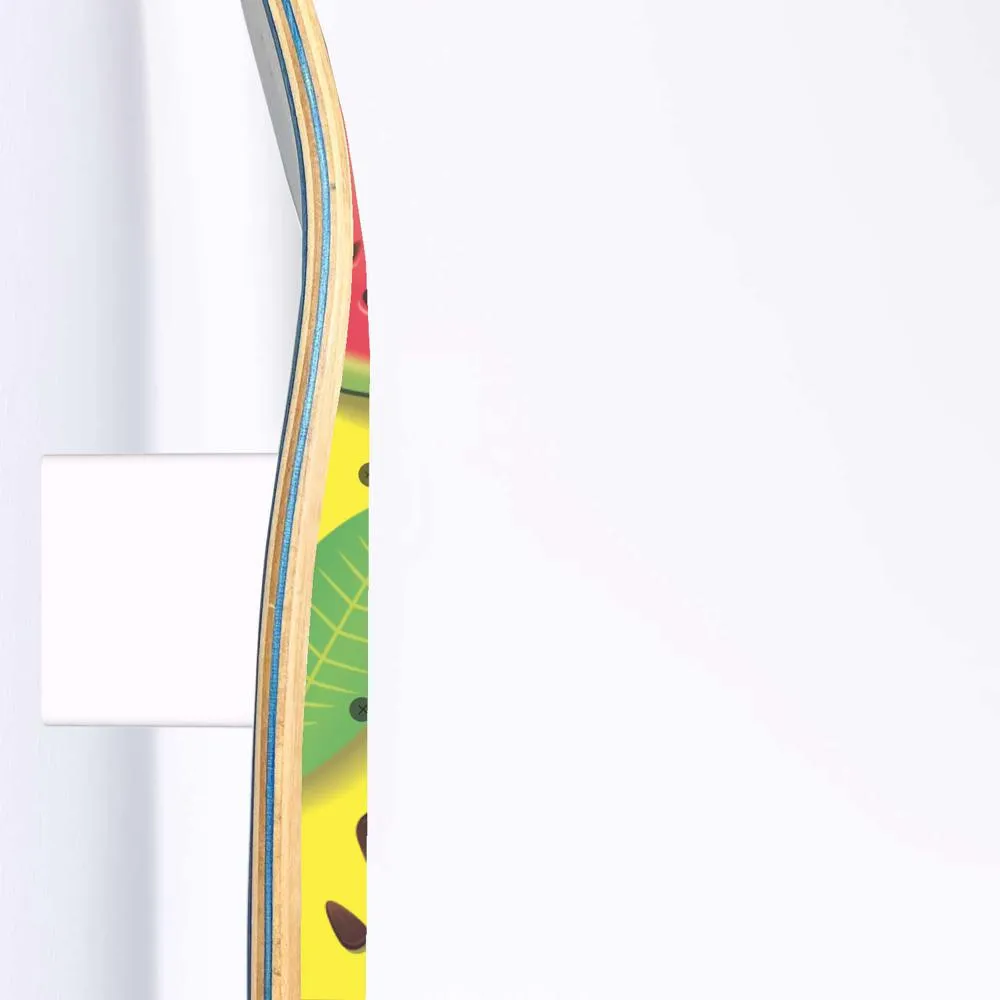 Funny Watermelon Skate Skateboard Wall Art