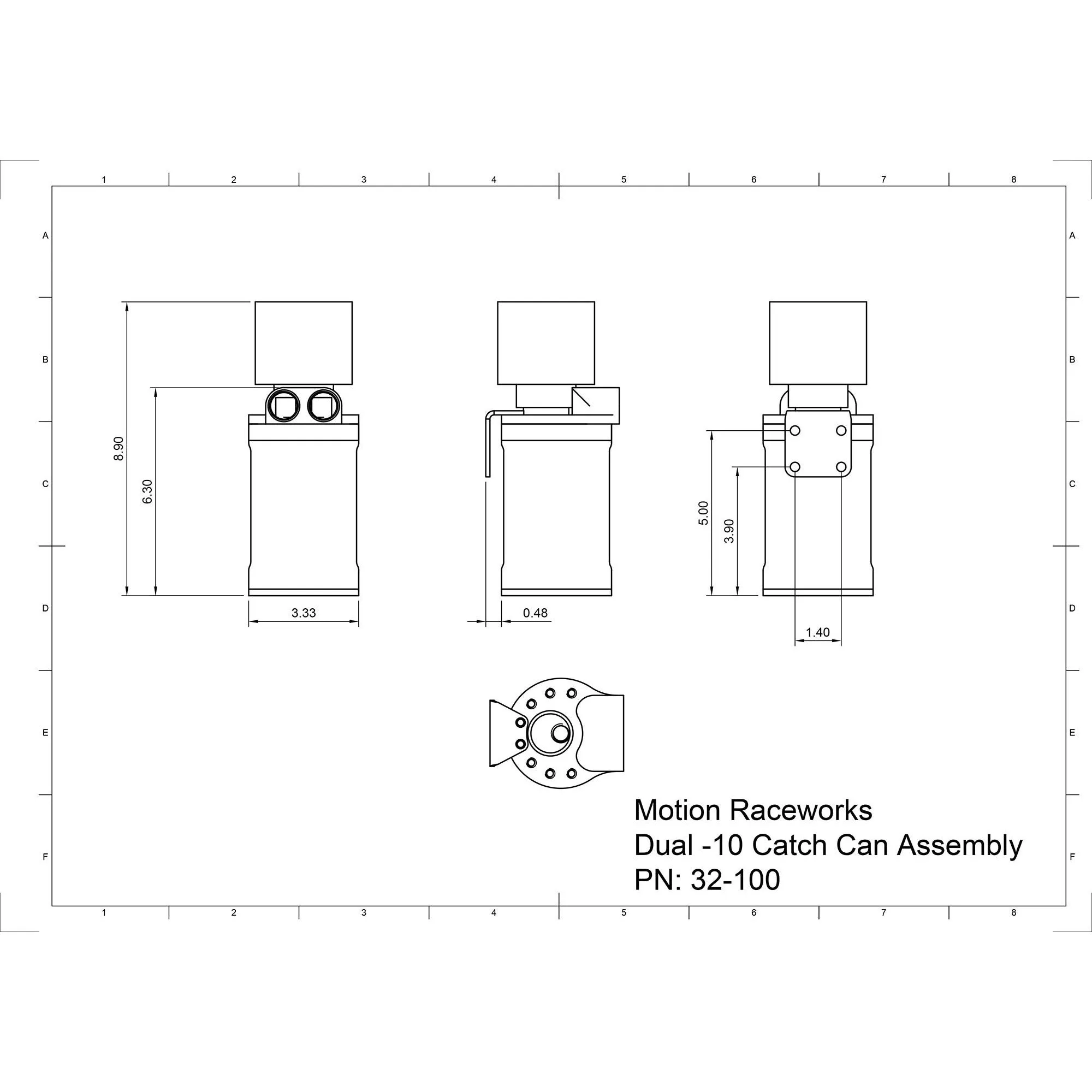 Gen V / Gen 5 LT1 Top Loader Catch Can Kit