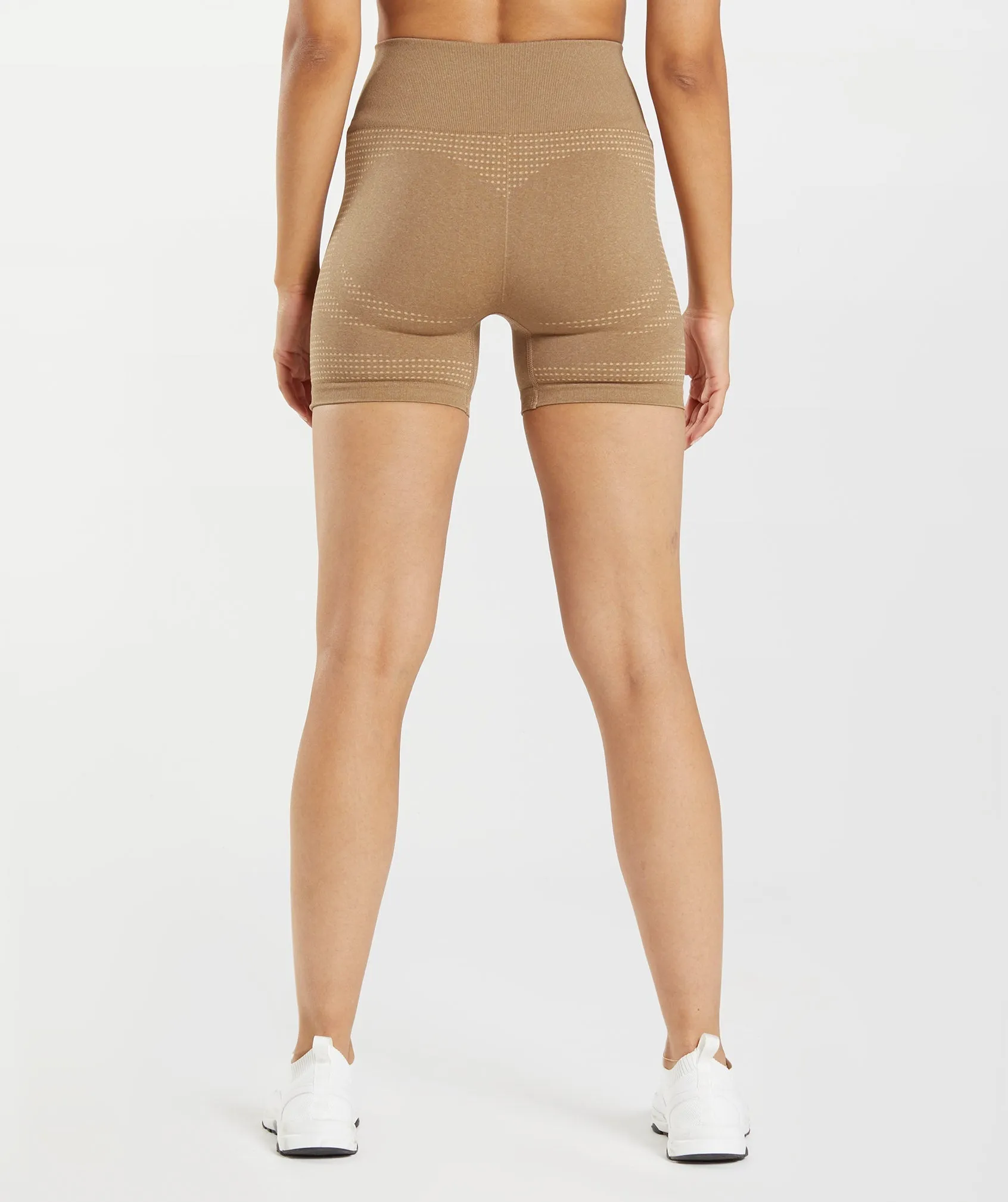 Gymshark Vital Seamless 2.0 Shorts - Fawn Marl