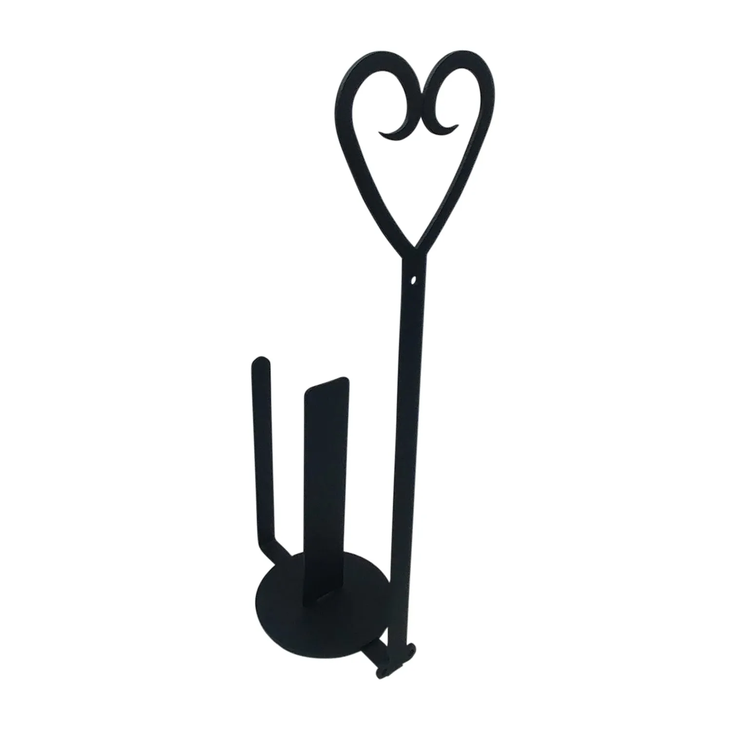 Heart Paper Towel Holder Holder Vertical Wall Mount